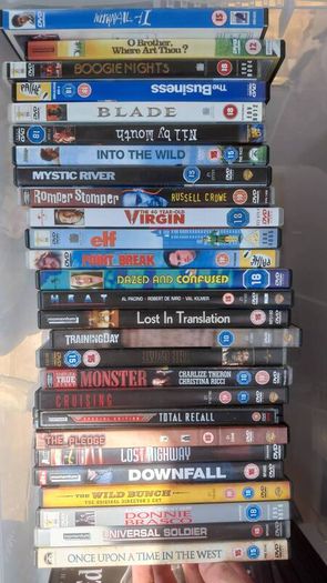 Dvds and blu rays