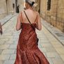 Never Fully Dressed Animal Print Asymmetrical Midi Dress RRP 115E Image 8