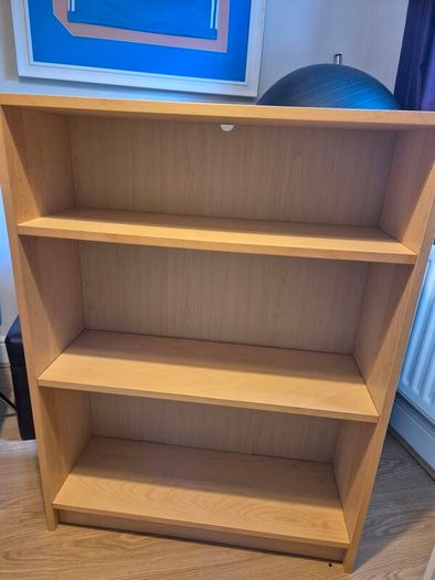 billy bookcase light wood colour