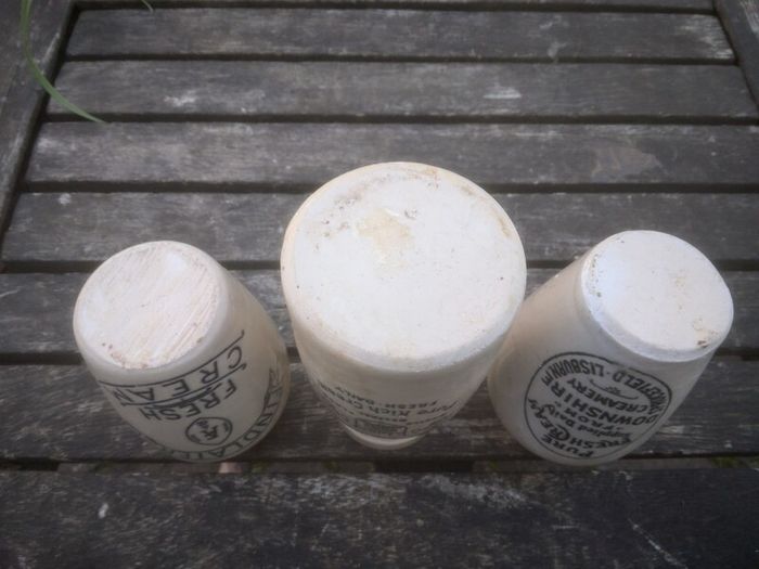 Dublin Belfast And Lisburn Antique Cream Pots