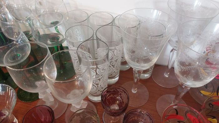 Fair Warning! Contents of my Glassware Cabinet are Being Photographed and Will be For Sale Shortly!!