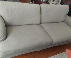 ikea stocksund 3 seater sofa and chair