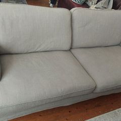 ikea stocksund 3 seater sofa and chair