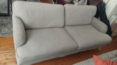 ikea stocksund 3 seater sofa and chair