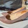 Peter Kaiser sparkly rose gold heels Image 4