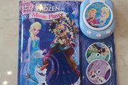 Disney frozen book with magic music player and charms
