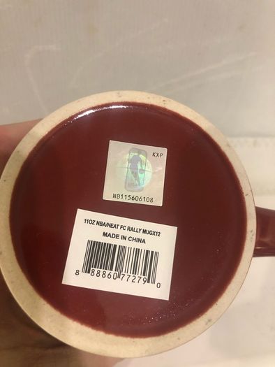 Miami Heat basketball mug