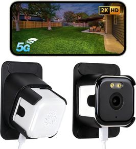 Window Camera - Indoor Security Camera for Looking Outside, 2.4GHz & 5GHz WiFi Safeview Window Security Camera with AI Color Night Vision, Person & Motion Detection,24/7 Recording