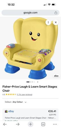 Fisher price laugh and learn smart stages chair