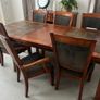 Alpine Heritage Dining Table 6 Chairs & Sideboard Image 4