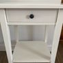 Ikea Hemnes White Bedside Table Image 4