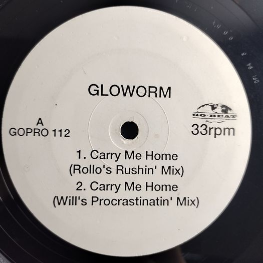 Gloworm - Carry Me Home - Go Beat Records - DJ Promo COPY! Absolutely CLASS 90s HOUSE!