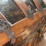 Vintage American Dome-Top Steamer Trunk / Storage Chest Image 4