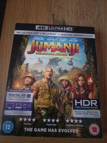 Jumanji Welcome to the Jungle 4K Ultra HD Blu-Ray