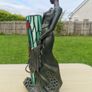 Tiffany-style stained-glass lamp Image 6