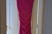 women dress pink off shoulder shein new L