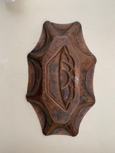 Vintage Irish Copper Crumb Tray