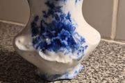 Antique Flow Blue Vase Doreen W.H.Grindley