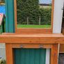 Solid wood cabinet display and console Image 5