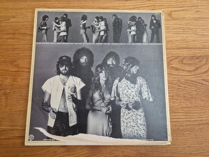 Fleetwood Mac Rumours 1977 UK 1st Press Textured Sleeve and Booklet