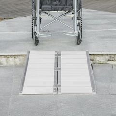 Loading Ramp Wheelchair Access Ramp Folding Non-Slip Load Capacity 270 kg