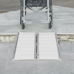 Loading Ramp Wheelchair Access Ramp Folding Non-Slip Load Capacity 270 kg
