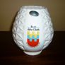 Vase Bowl Limited Edition.IRISH Parian Donegal China 1988 Dublin 1000 Years Commemorative Vase.  Immaculate. Image 7