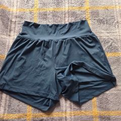 XL, Bnwot High Waisted 2-in-1 Running Shorts with Pockets