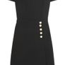 Boutique moschino pearl embellished 100% wool dress UK 16 Image 3