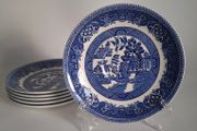 Myott Old Willow Saucers