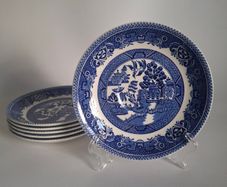 Myott Old Willow Saucers