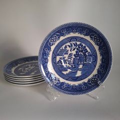 Myott Old Willow Saucers