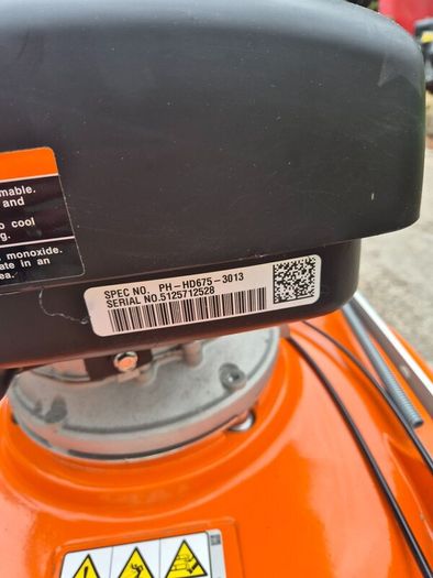 New STIHL RM 4 RV petrol mulching lawnmower
