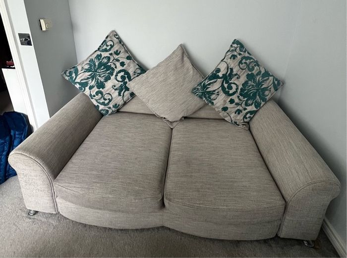 3 +2 sofas with 360 degree swivel love chair