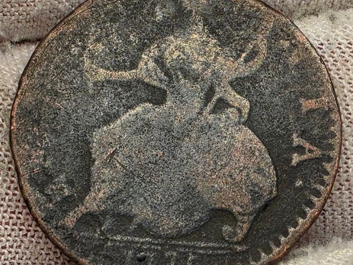 Great Britain 1775 Halfpenny Coin
