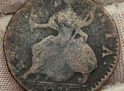 Great Britain 1775 Halfpenny Coin