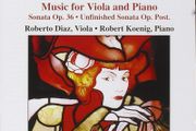 Vieuxtemps. Music for Viola and Piano. CD. Free Postage!