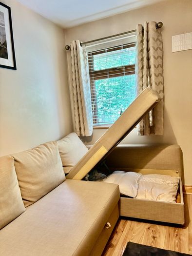 IKEA 3-Seater Sofa Bed with Storage Beige