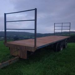 28ft bale trailer