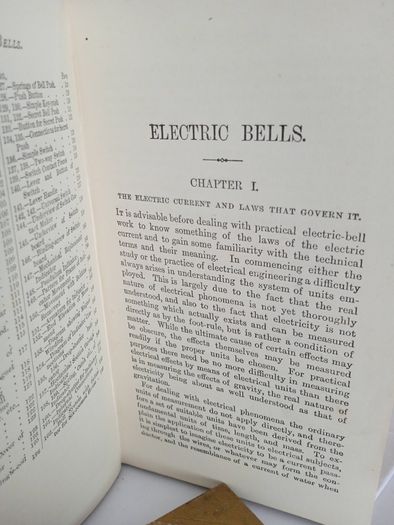 Electric Bells: How to Make and Fit Them Including Batteries, Indicators, Pushes and Switches edited by Paul N. Hasluck (PT252)