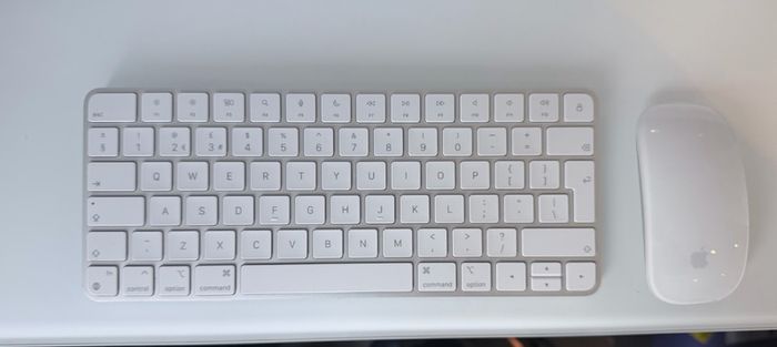 Apple Magic Keyboard and mouse
