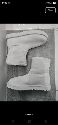 Genuine UGG classic zip it mini boot