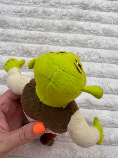 Shrek 2001 Vintage Plush Pizza Hut NOT working approx. 20 cm. Used Please see photos