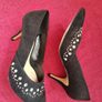 Nine West Black Suede Ladies Shoes Image 3