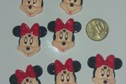 Minnie Mouse Resin Cabochon