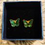 Butterfly Design Stud Earrings Cute Fashion Jewelry Image 6