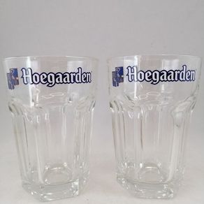 Hoegaarden Pint Glasses (Full Pint) - Brand New