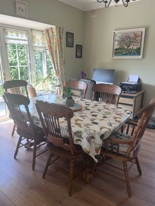 oak dining chairs