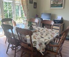 oak dining chairs