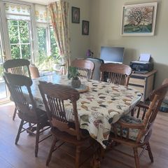 oak dining chairs
